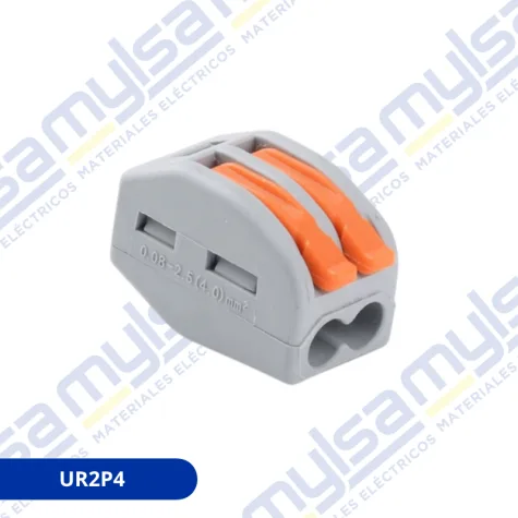 UNION RAPIDA 2 CONEXIONES NARANJA