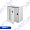 Thumbnail GABINETE PRFV CON PUERTA VIDRIO Y BANDEJA MINIPOL 600X500X230MM0