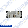 Thumbnail MODULO TOMA ITALIANO 3 EN LINEA NEGRO (MODULAR)0
