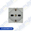Thumbnail MODULO TOMA ALEMAN + ITALIANO BLANCO (SCHUKO)0