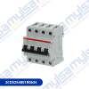 Thumbnail INTERRUPTOR TERMOMAGNETICO DE RIEL DIN 4P 63A CURVA C - 6KA (898) 10KA (947-2)0
