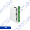 Thumbnail TABLERO PLÁSTICO EMBUTIR 36 MÓDULOS BLANCO PUERTA BLANCA0