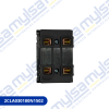 Thumbnail MODULO INTERRUPTOR 2 POLOS NEGRO (BIPOLAR) 45A0