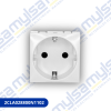 Thumbnail MODULO TOMA ALEMAN + ITALIANO BLANCO (SCHUKO) SIN TIERRA CENTRAL0